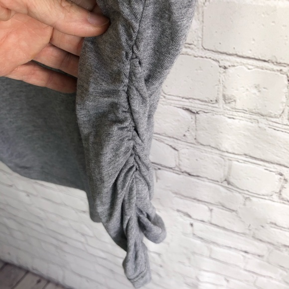 ISABEL MATERNITY Plain Grey Tee Shirt Size Small - Picture 2 of 3